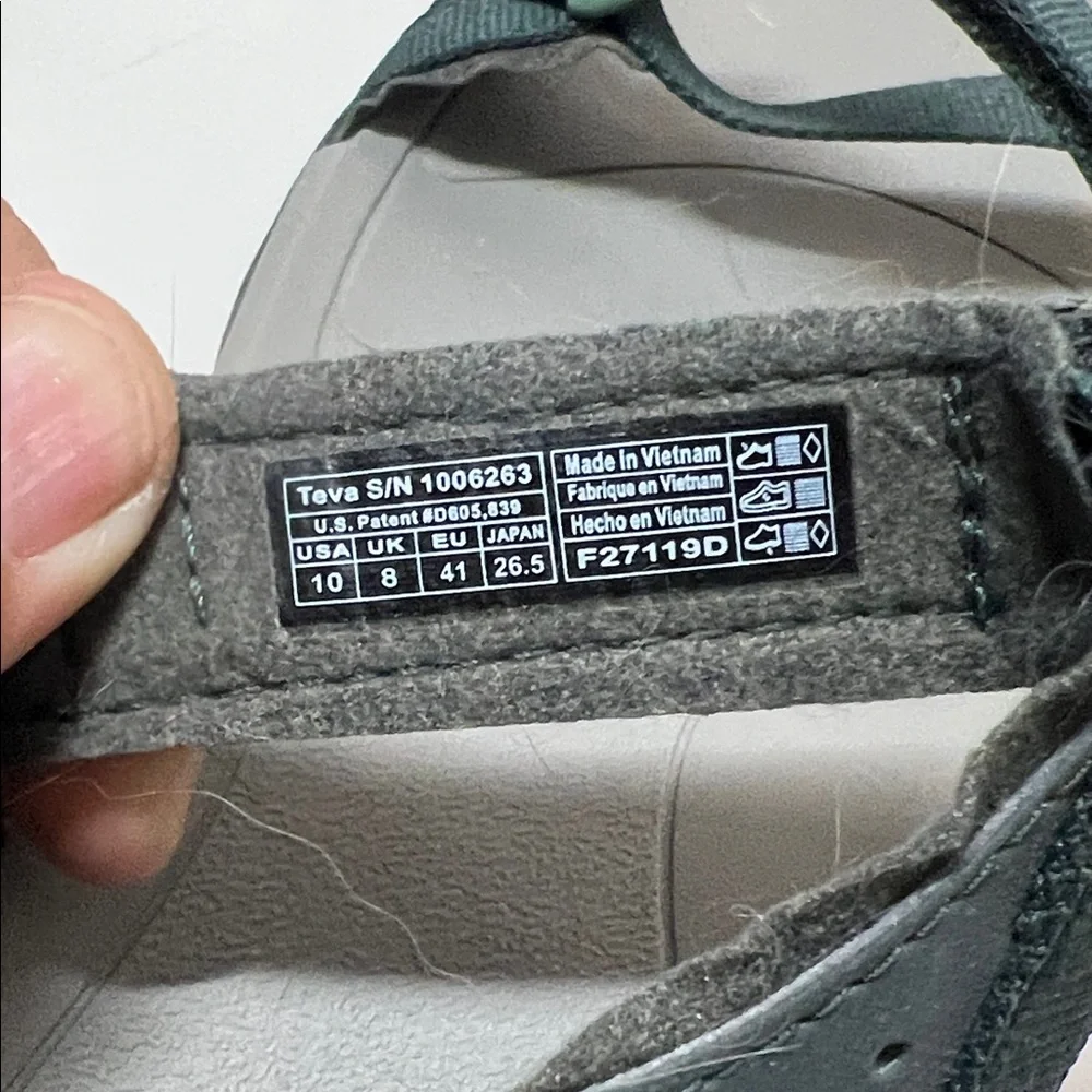 Teva Women's Dark Teal Sandals - Picture 2 of 7